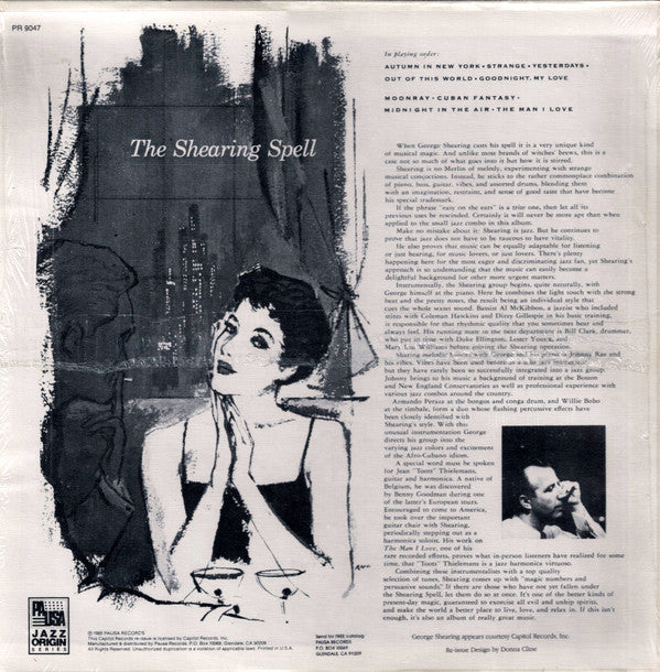 The George Shearing Quintet - The Shearing Spell (LP, RE)