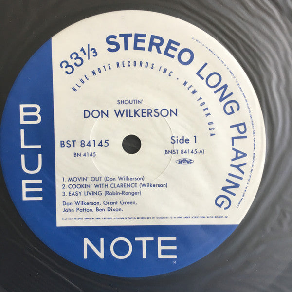 Don Wilkerson - Shoutin' (LP, Album, Ltd, RE)