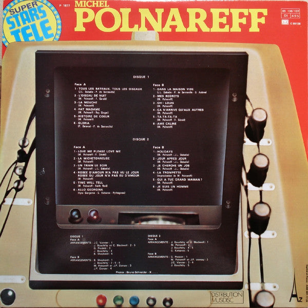 Michel Polnareff - Michel Polnareff (2xLP, Comp, RE, Pos)