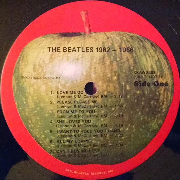 The Beatles - 1962-1966 (2xLP, Comp, Win)