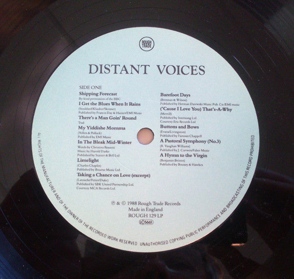Various - Distant Voices, Still Lives (LP, Album, Sou)