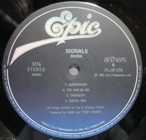 Rush - Signals (LP, Album)