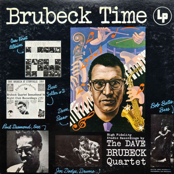 The Dave Brubeck Quartet - Brubeck Time (LP, Album)