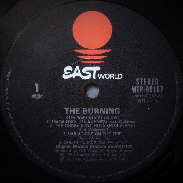 Rick Wakeman - The Burning (Original Motion Picture Soundtrack)(LP,...