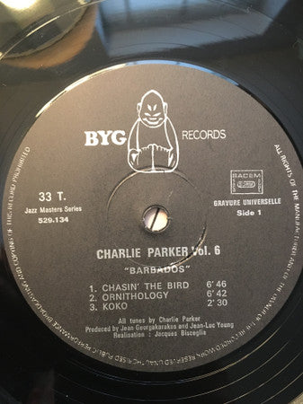Charlie Parker - The Complete Charlie Parker Vol. 6 ""Barbados""(LP...