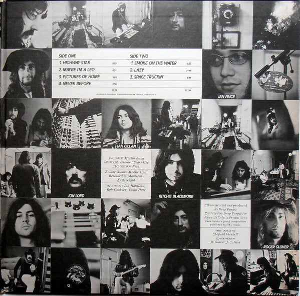 Deep Purple - Machine Head (LP, Album, Ltd, RE, Gat)