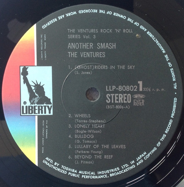The Ventures - Another Smash (LP, Album, RE)