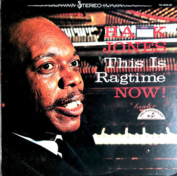 Hank Jones - This Is Ragtime Now (LP, Album, RE)