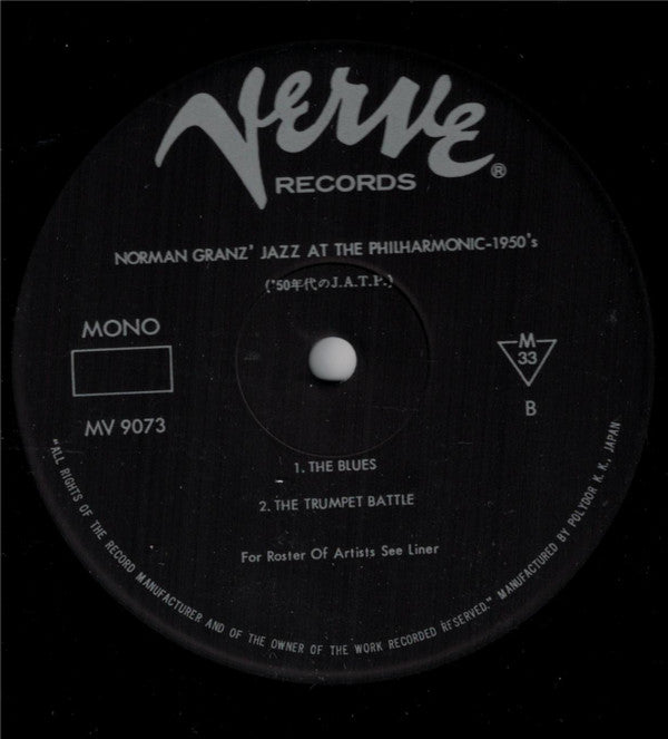 Norman Granz, Jazz At The Philharmonic - 1950s (3xLP, Mono + Box)