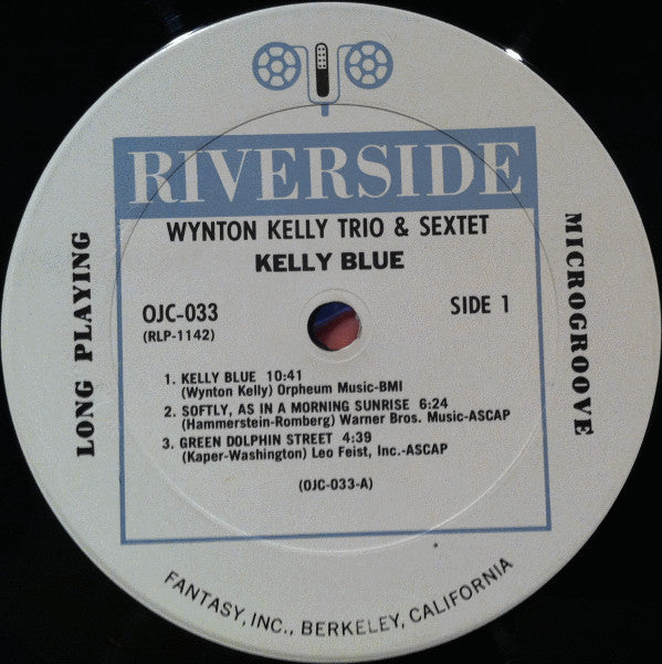 Wynton Kelly - Kelly Blue (LP, Album, RE)