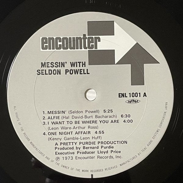 Seldon Powell - Messin' With  (LP, Album, Gat)