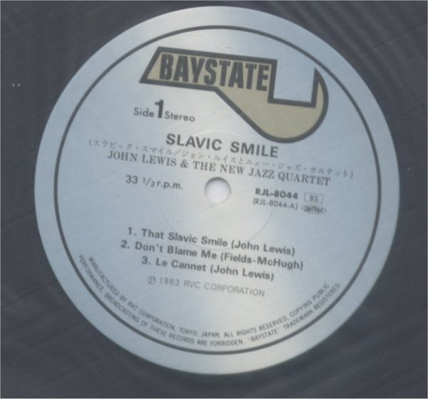 John Lewis (2) & The New Jazz Quartet - Slavic Smile (LP, Album)
