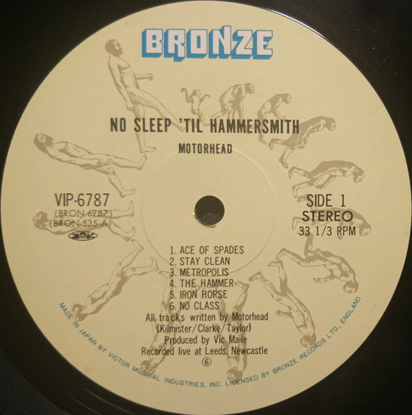 Motörhead - No Sleep 'til Hammersmith (LP, Album)