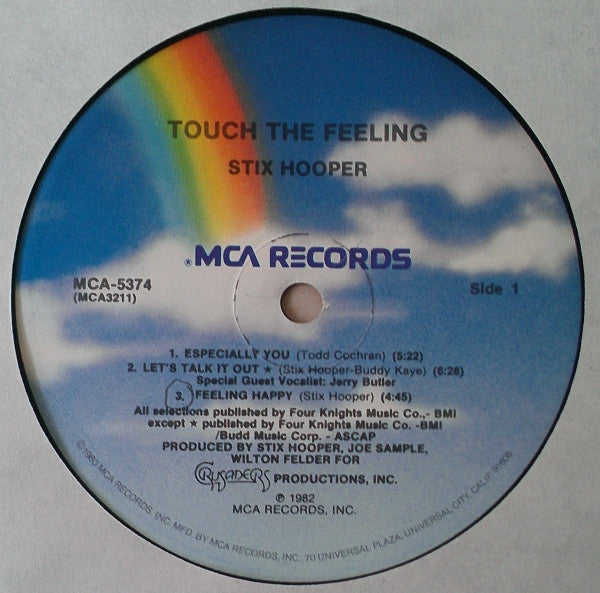 Stix Hooper* - Touch The Feeling (LP, Album)