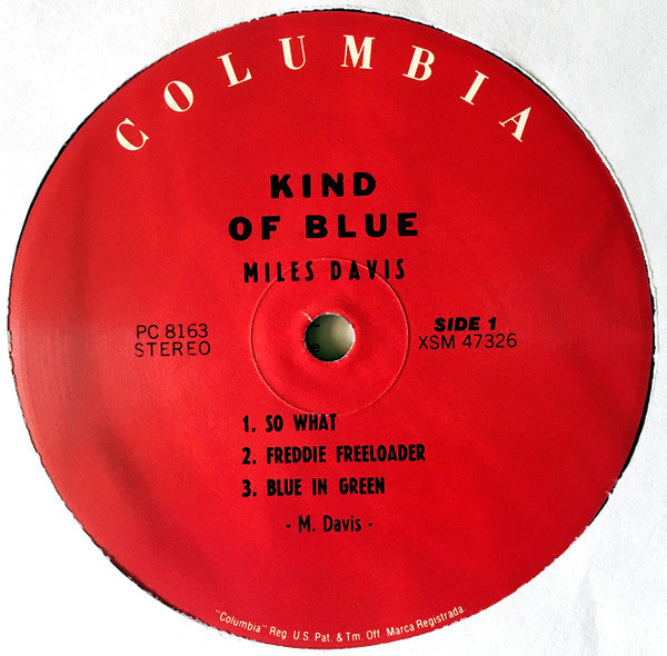 Miles Davis - Kind Of Blue (LP, Album, RE)