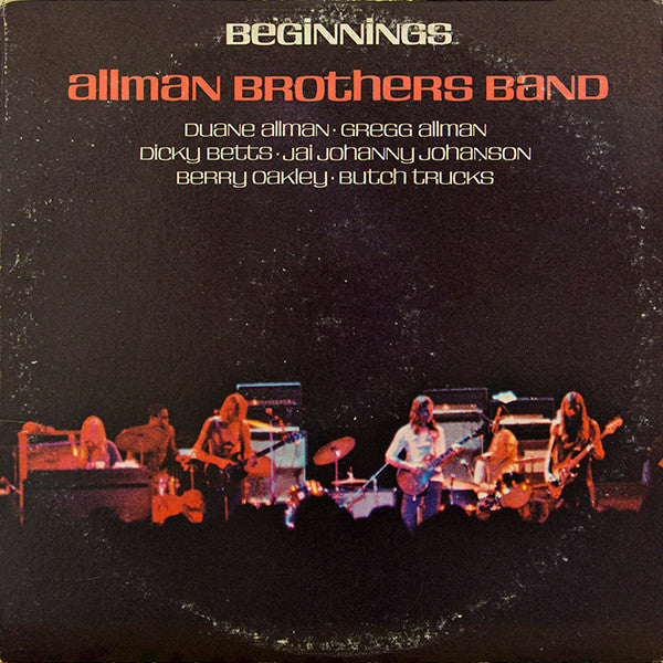 The Allman Brothers Band - Beginnings (2xLP, Comp, San)
