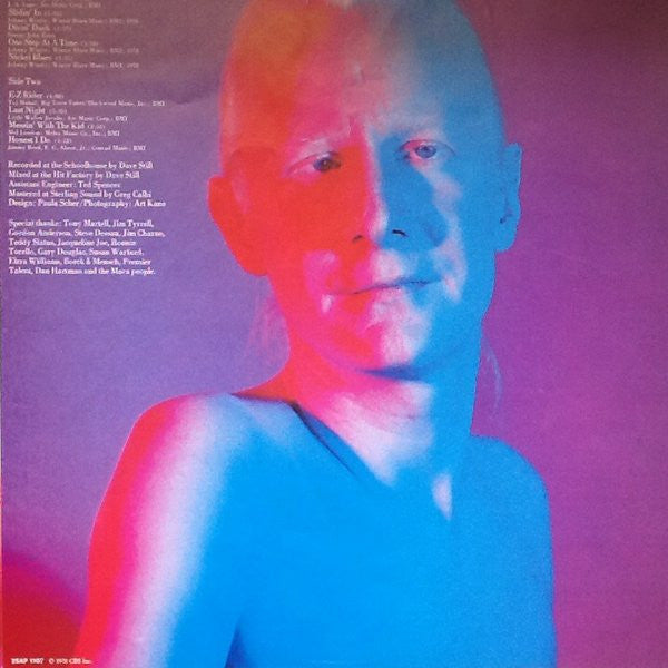 Johnny Winter - White, Hot & Blue (LP, Album)