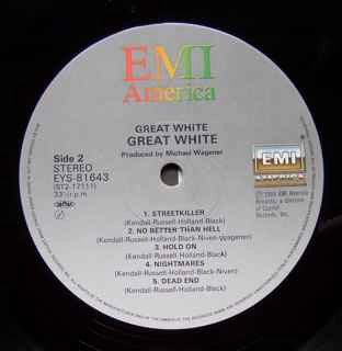 Great White - Great White (LP, Album)
