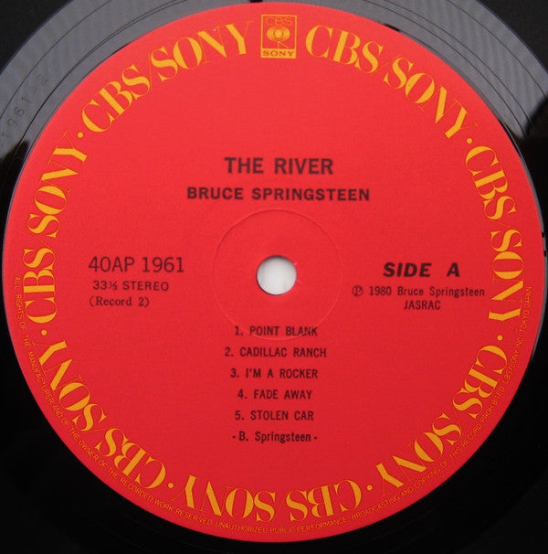 Bruce Springsteen - The River (2xLP, Album, RP)