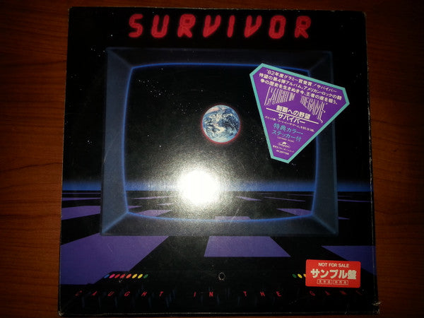 Survivor - Caught In The Game (LP, Album, Promo)