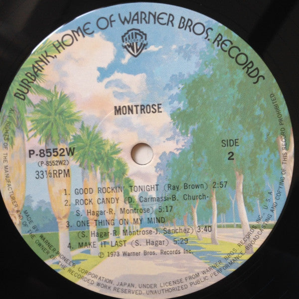 Montrose (2) - Montrose (LP, Album)