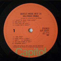 The Hollyridge Strings - Beatles Music Best 20 (LP, Comp)