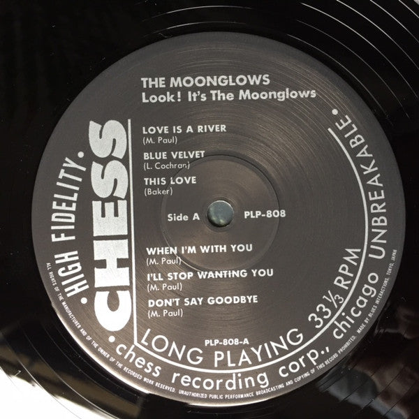 The Moonglows - Look! It's The Moonglows (LP, Album, RE)