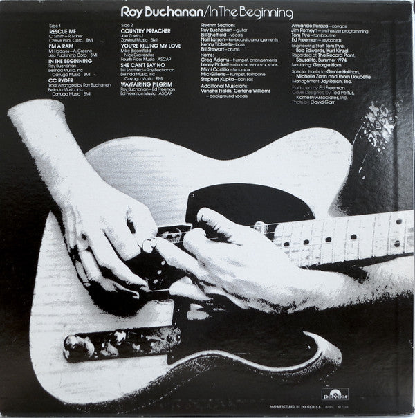Roy Buchanan - In The Beginning (LP, Album)