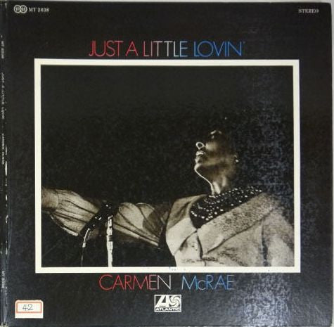 Carmen McRae - Just A Little Lovin' (LP, Album)