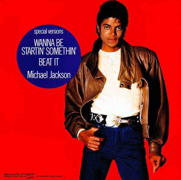 Michael Jackson - Wanna Be Startin' Somethin' / Beat It (12"", Maxi)