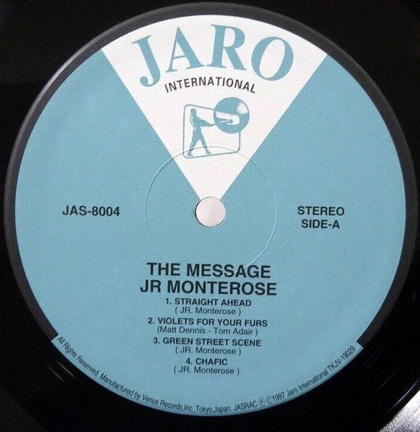 JR Monterose* - The Message (LP, Album, RE)