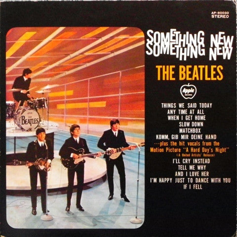 The Beatles - Something New (LP, Album, RE, Red)