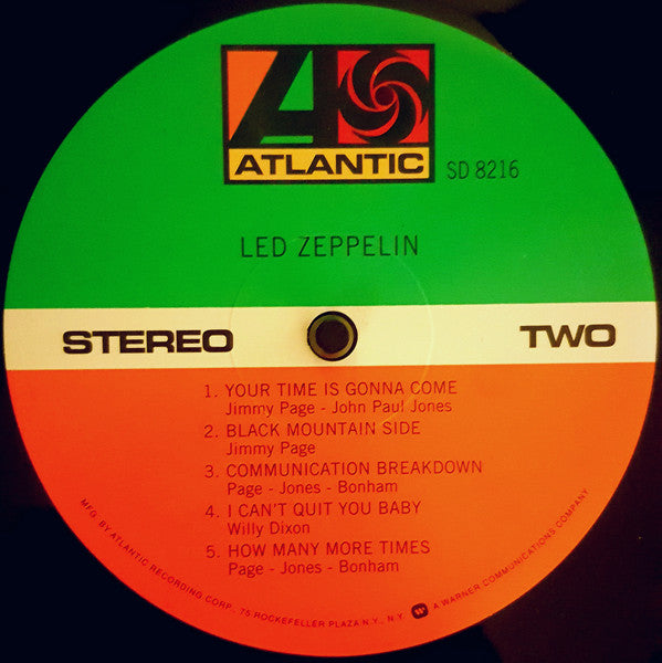 Led Zeppelin - Led Zeppelin (LP, Album, RE, 180)