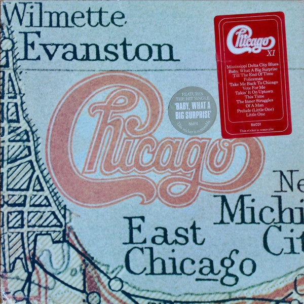 Chicago (2) - Chicago XI (LP, Album, Gat)