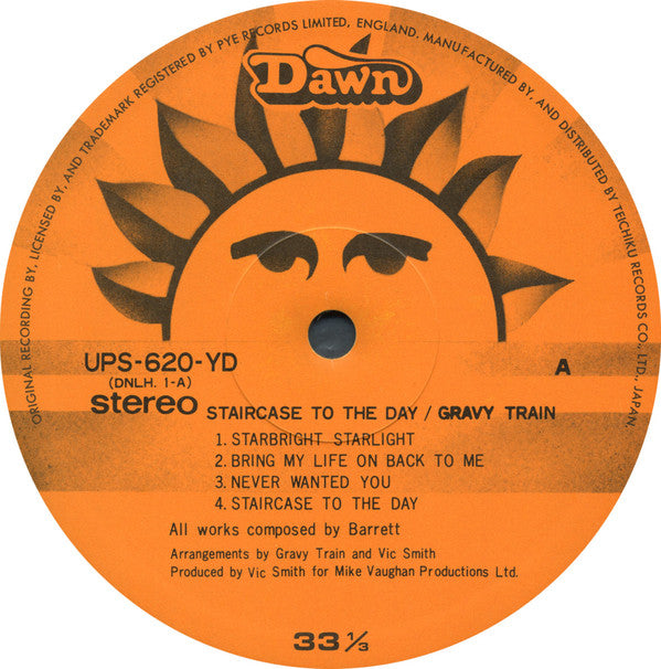 Gravy Train - Staircase To The Day (LP, Album)
