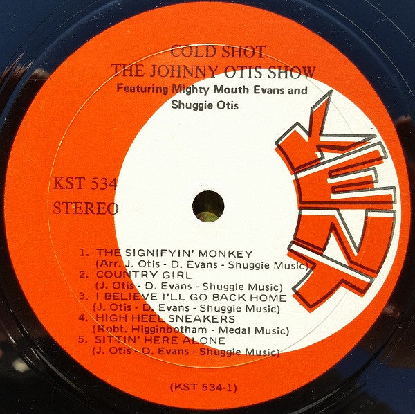 The Johnny Otis Show - Cold Shot!(LP, Album)