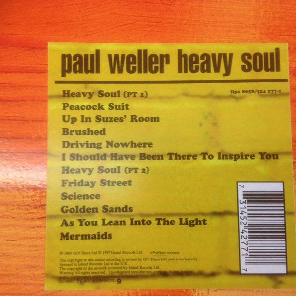 Paul Weller - Heavy Soul (LP, Album, Gat)