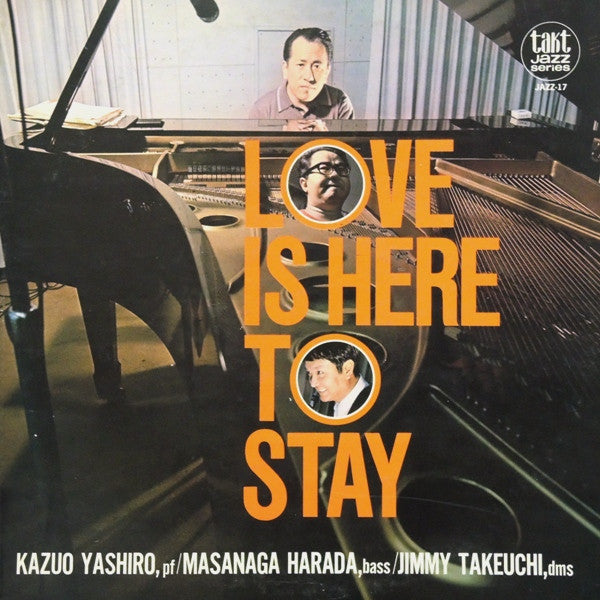 Kazuo Yashiro Trio - Love Is Here To Stay (LP, Album)