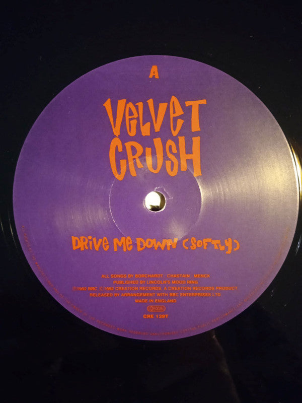 Velvet Crush - Drive Me Down (12"", Single)