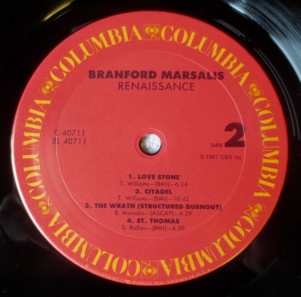 Branford Marsalis - Renaissance (LP, Album)