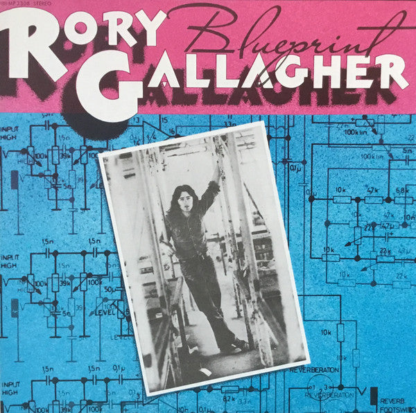 Rory Gallagher - Blueprint (LP, Album, RP)