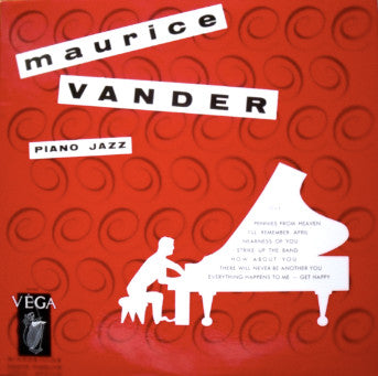 Maurice Vander - Piano Jazz (10"")