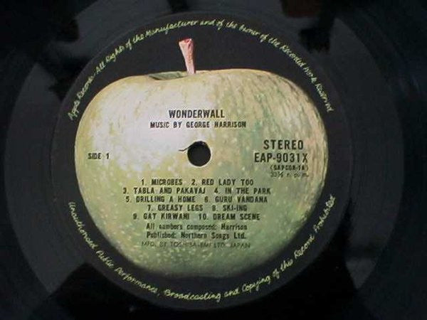 George Harrison - Wonderwall Music (LP, Album, RE)