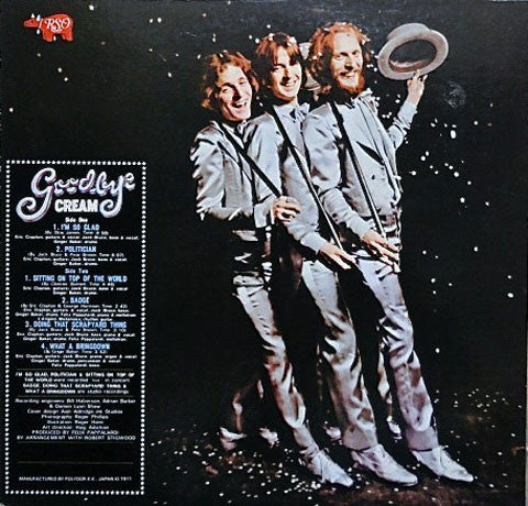 Cream (2) - Goodbye (LP, Album, RE)