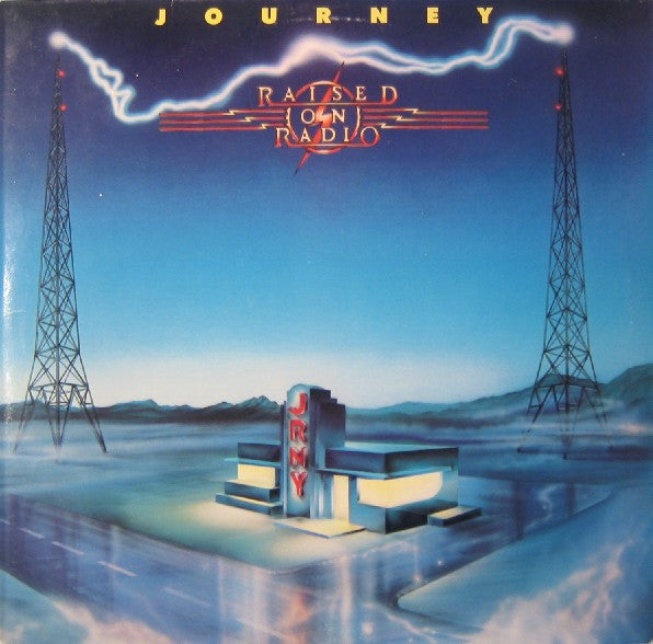 Journey - Raised On Radio (LP, Album, Car)