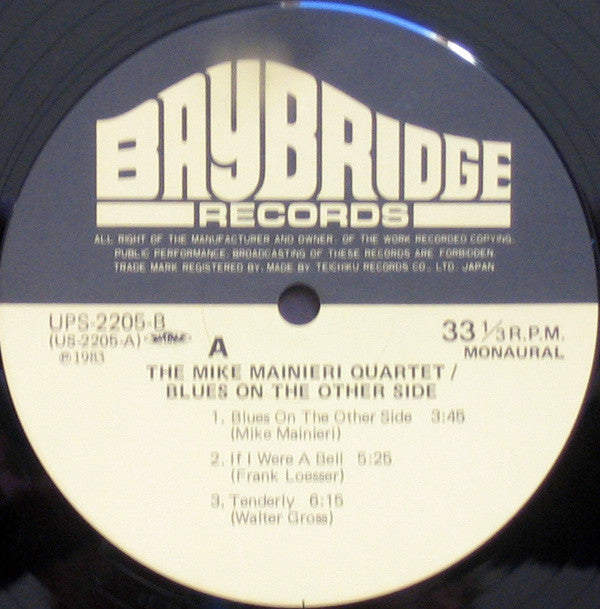 The Mike Mainieri Quartet - Blues On The Other Side(LP, Album, Mono...