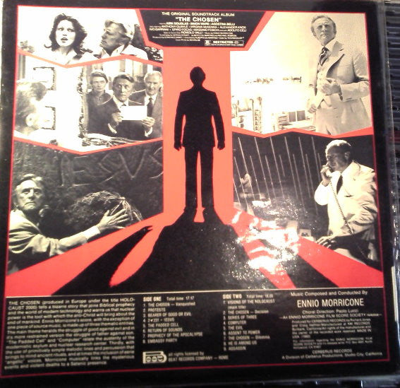 Ennio Morricone - The Chosen (Original Soundtrack) (LP, Album, Red)