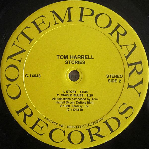 Tom Harrell - Stories (LP, Album)