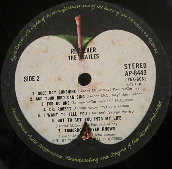 The Beatles - Revolver (LP, Album, RE, Bla)