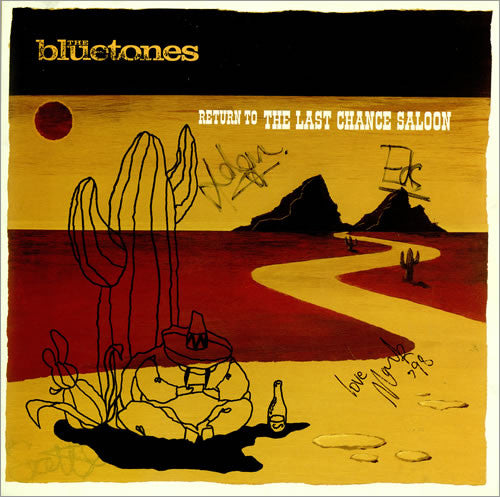 The Bluetones - Return To The Last Chance Saloon (LP, Album, Ltd, Whi)